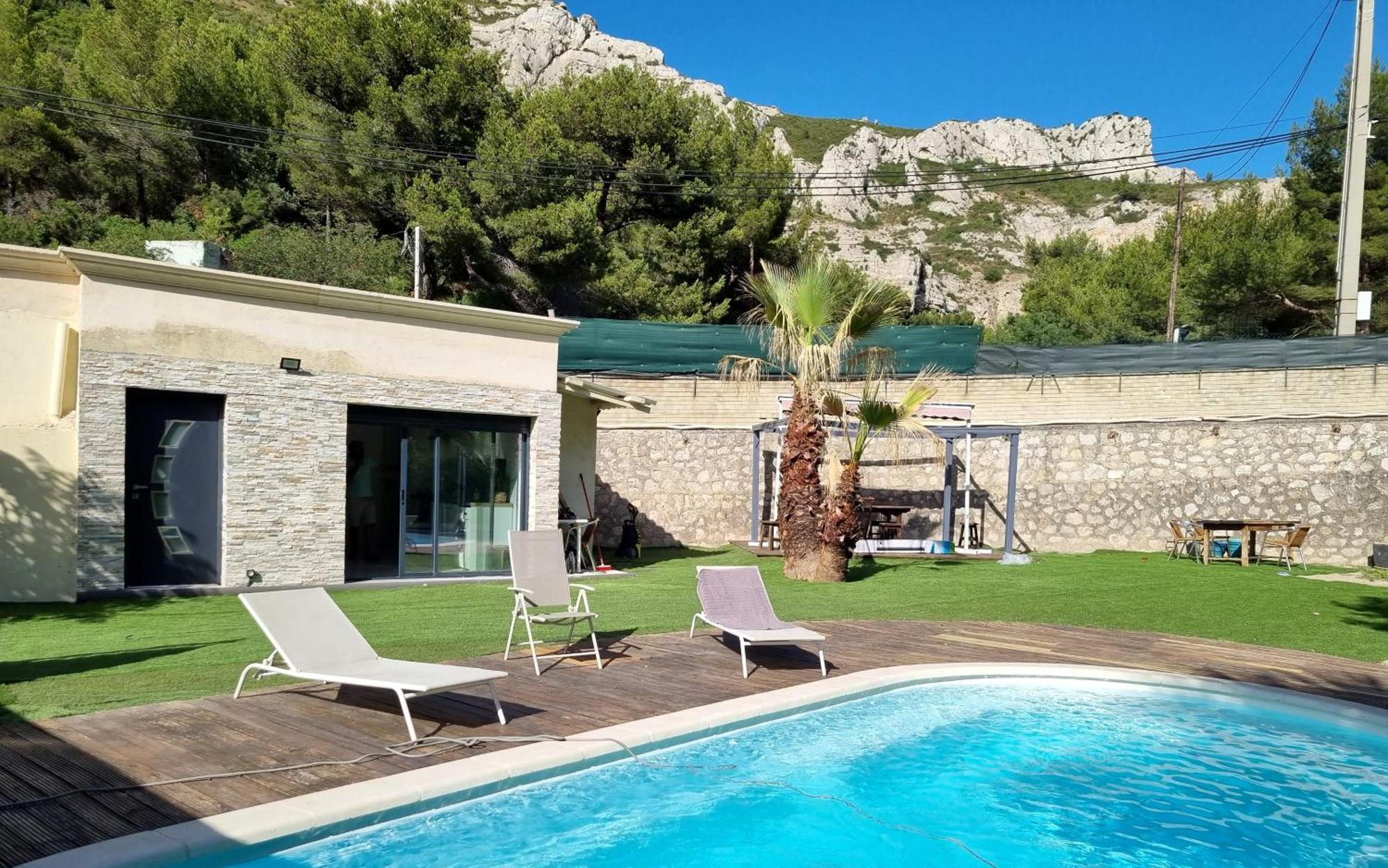 Neuve Avec Piscine Privee Parc Des Calanques 15min Velodrome Villa Marseilles